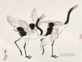 Wu zuoren cranes old China ink birds